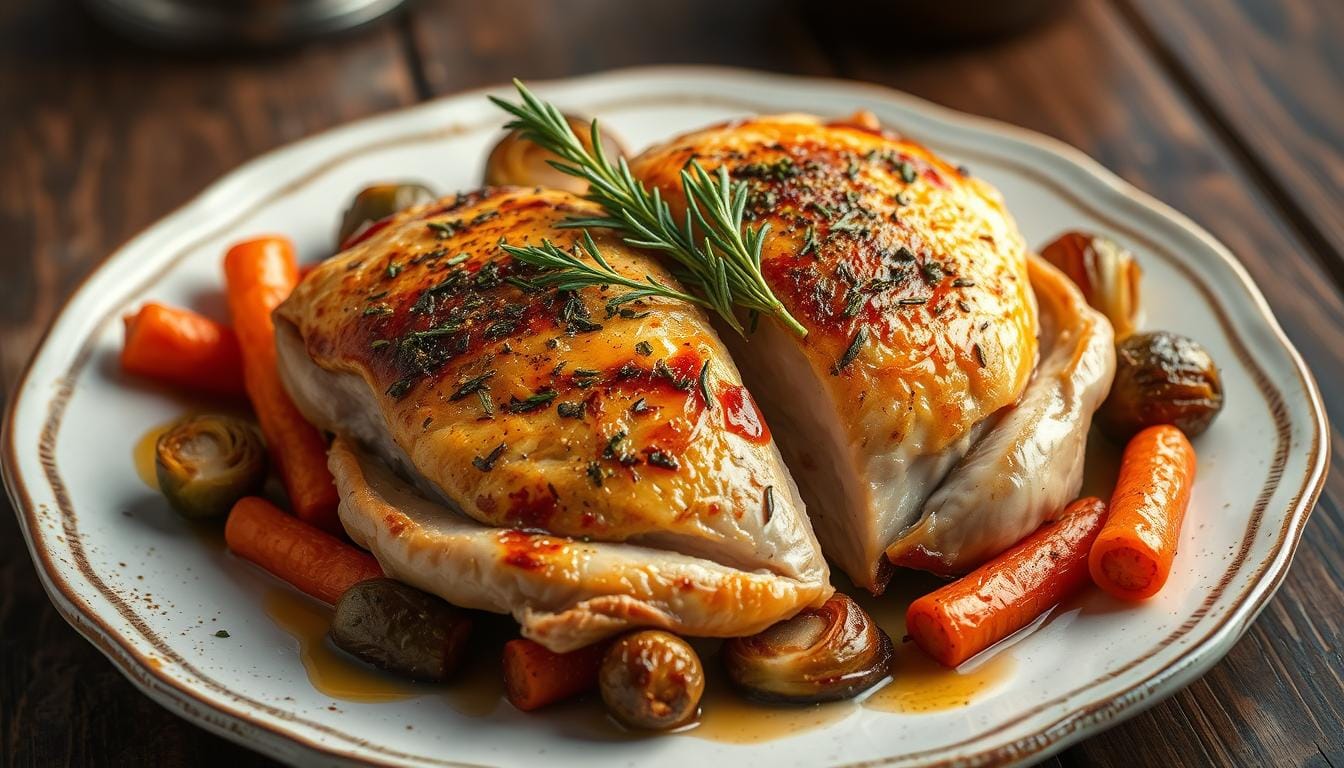 baked split chicken breast