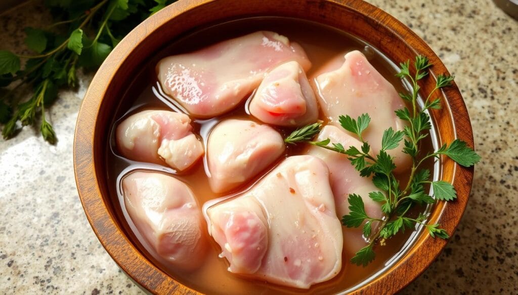 brining chicken cuts