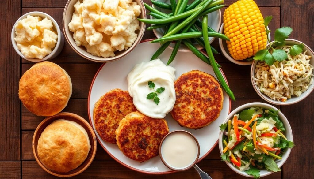 classic comfort sides for salmon patties,baked salmon patty sides, salmon patty accompaniments, salmon cakes sides, salmon burger sides, salmon fritter sides, salmon rissole sides, salmon tikki sides, salmon rosti sides