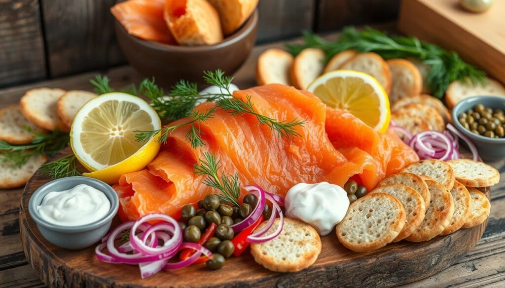 smoked salmon serving ideas