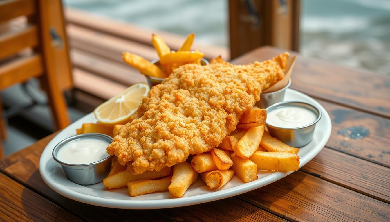 Crispy Fish and Chips recipe