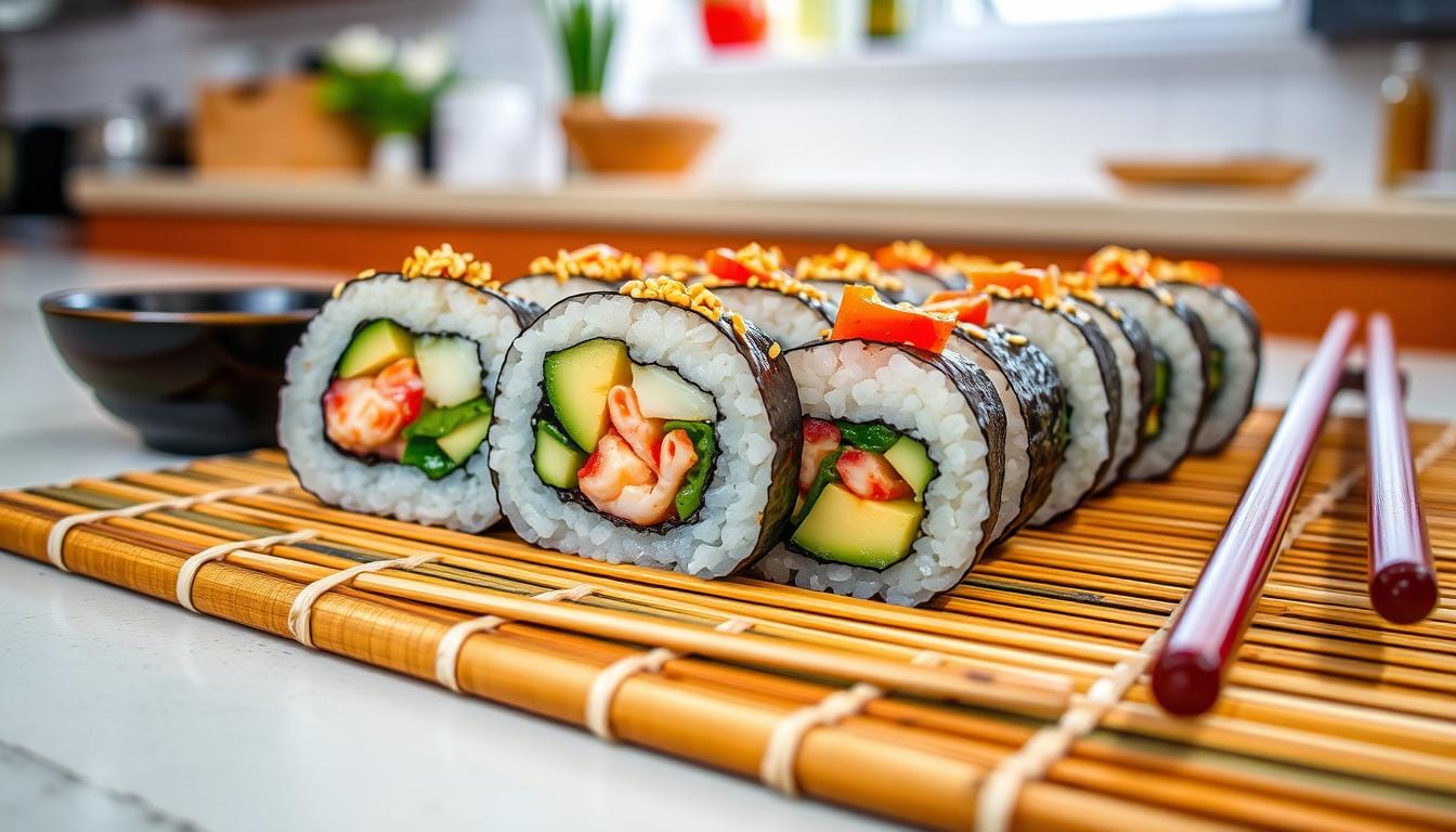 Easy Sushi Roll recipe at Home