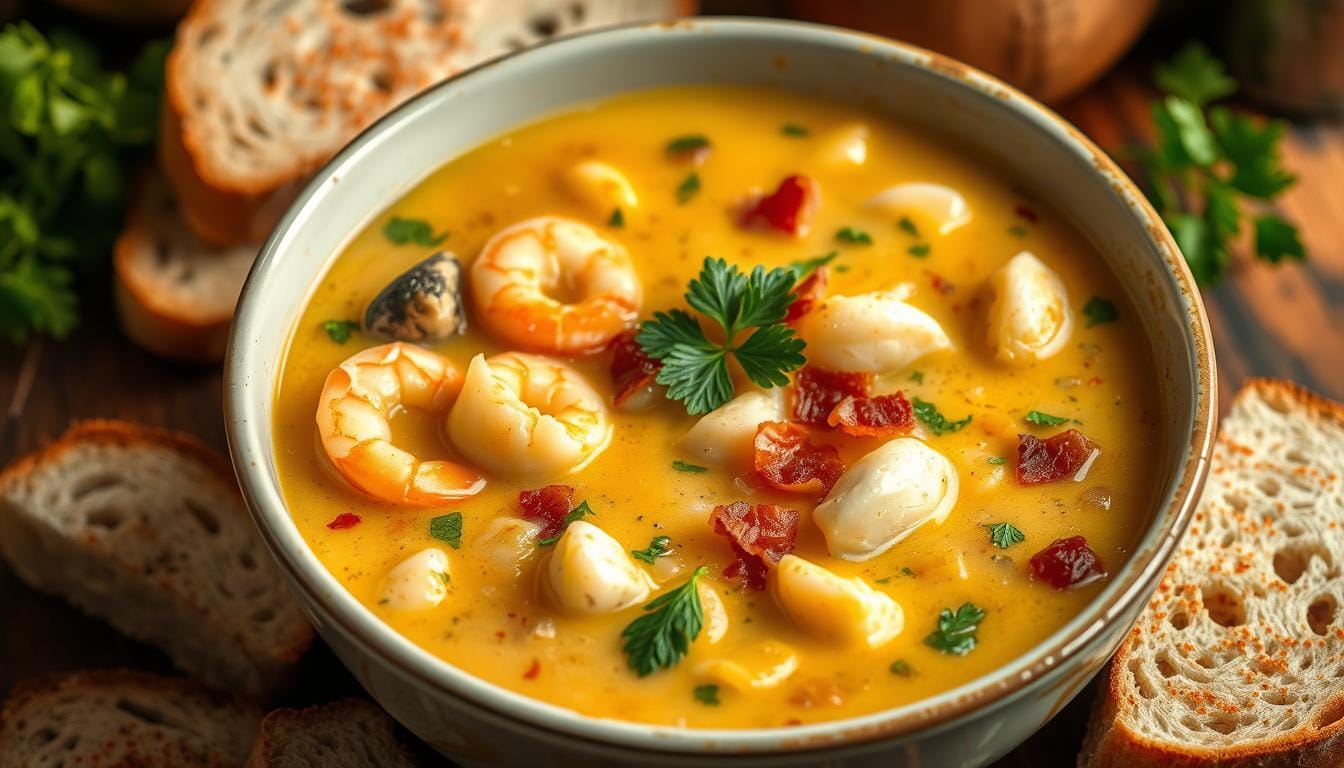 Hearty Seafood Chowder recipe