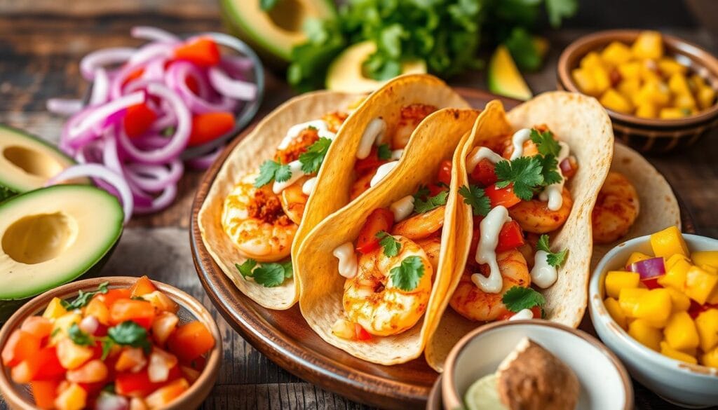 Spicy Shrimp Tacos