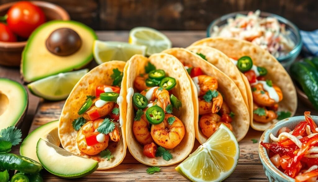 Spicy Shrimp Tacos