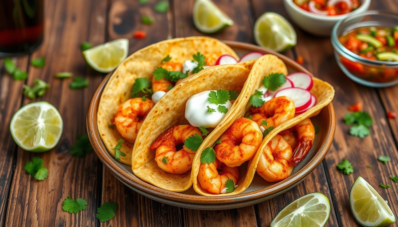 Spicy Shrimp Tacos recipe