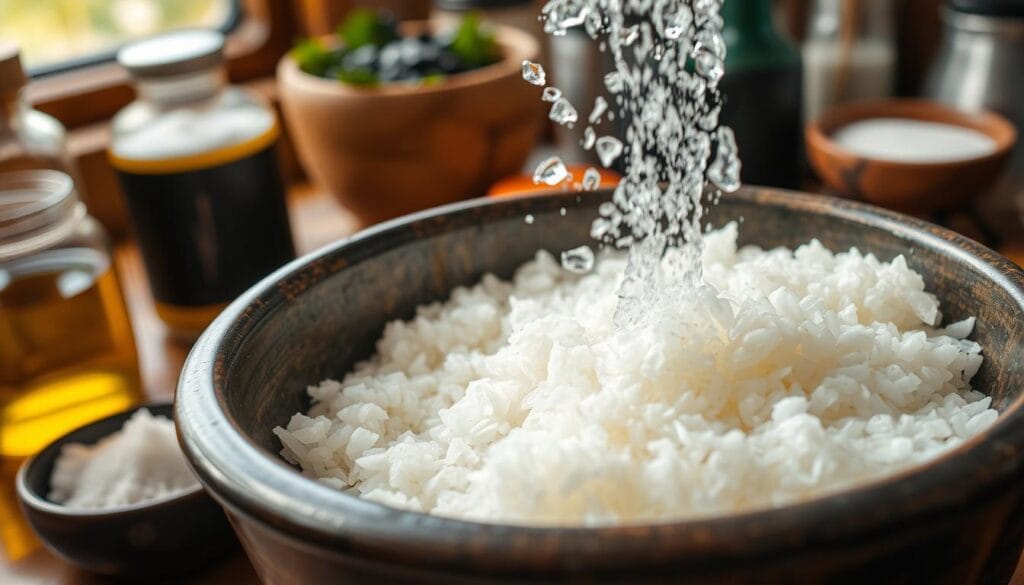 Sushi Rice Preparation