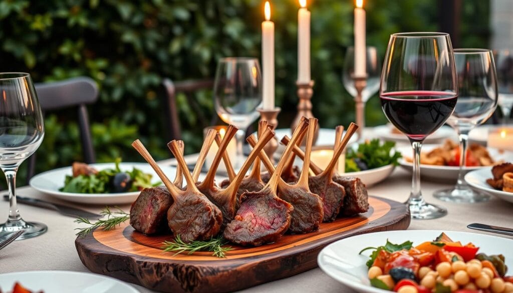 Wine pairing with lamb