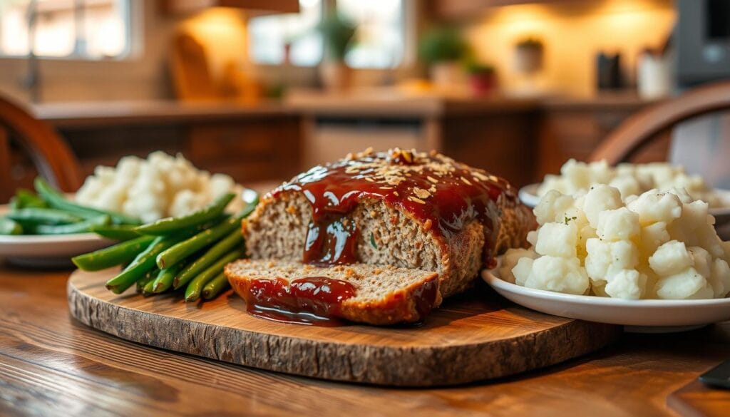 family dinner meatloaf