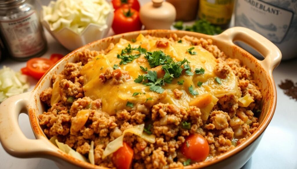 ground turkey casserole