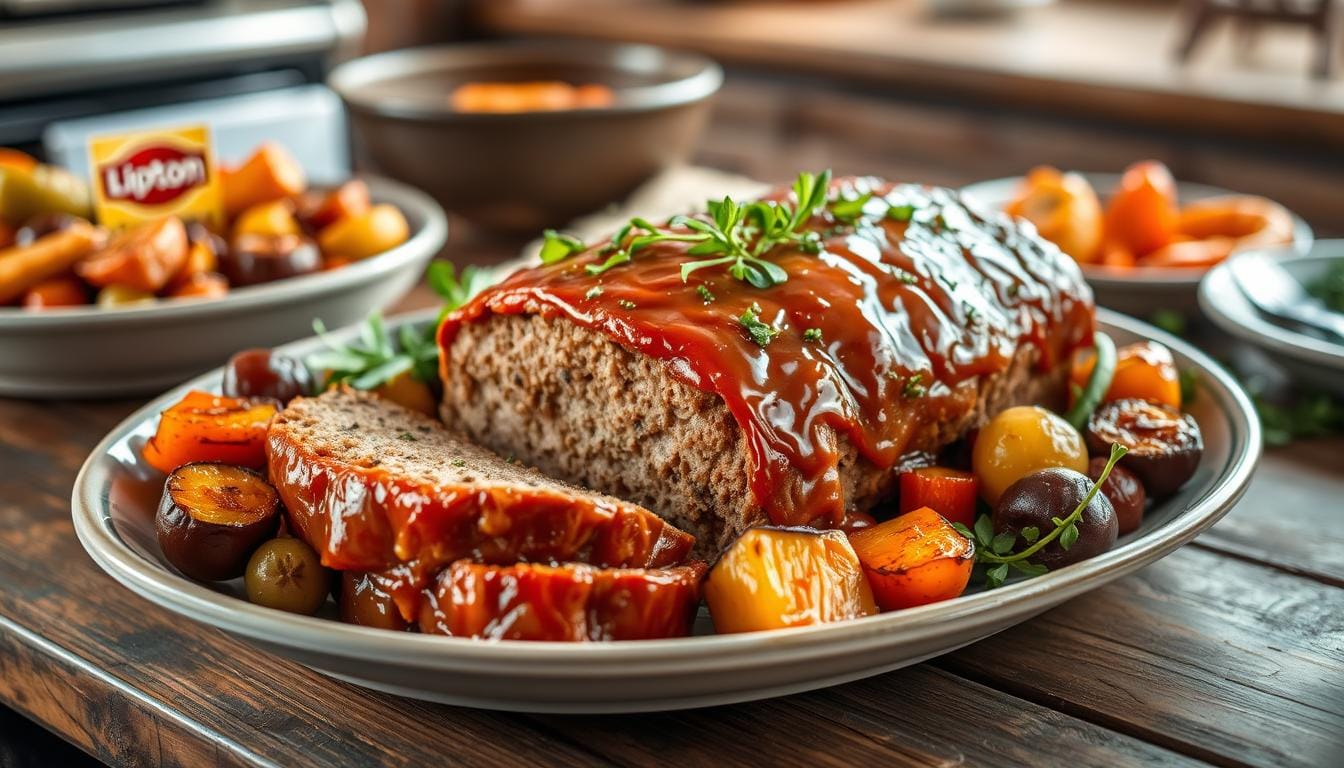 lipton onion soup meatloaf recipe