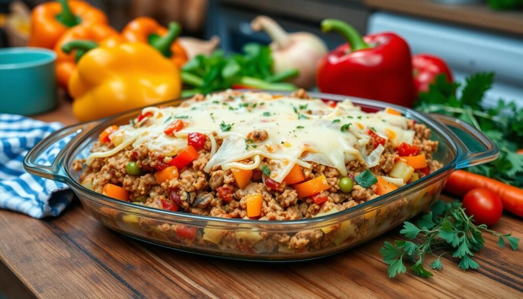 meal-prep turkey casserole