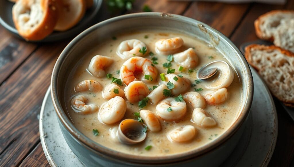 seafood chowder