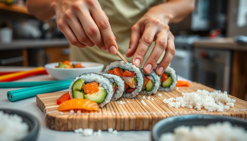 sushi rolling techniques