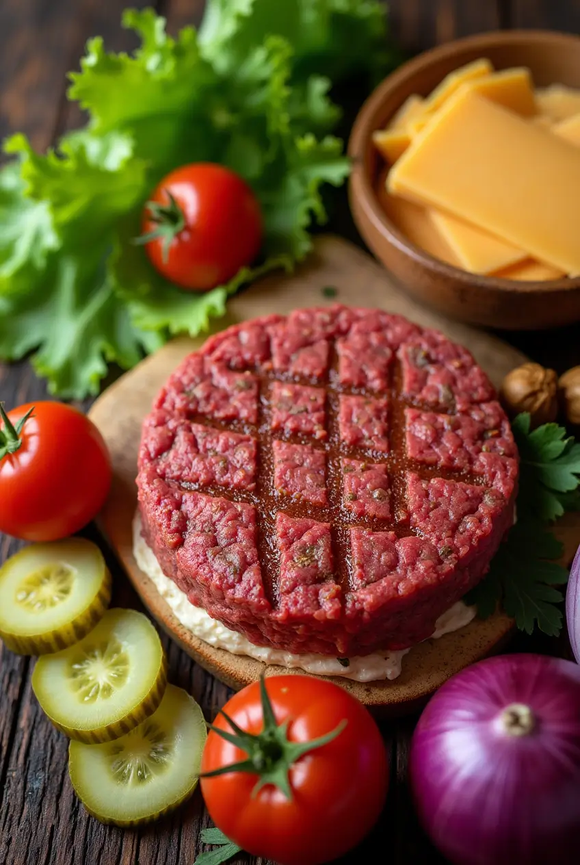 Beef Burgers Ingredients,Beef Burgers with Mayo