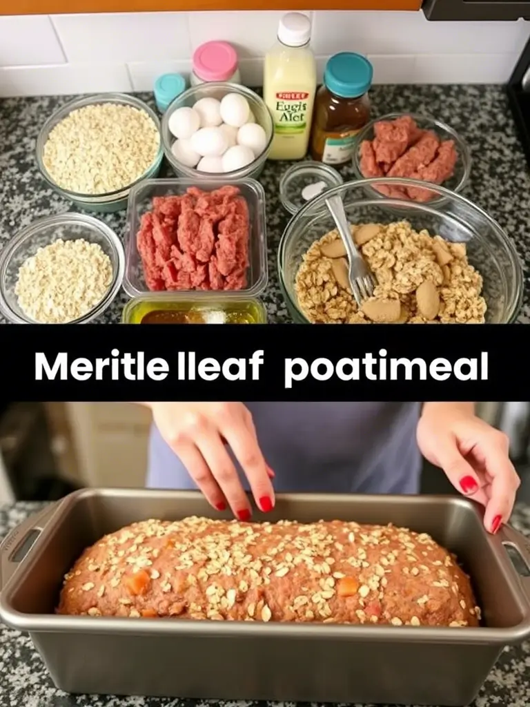 Meatloaf Recipe with Oatmeal