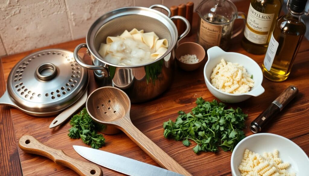 kitchen tools for easy pasta dinner