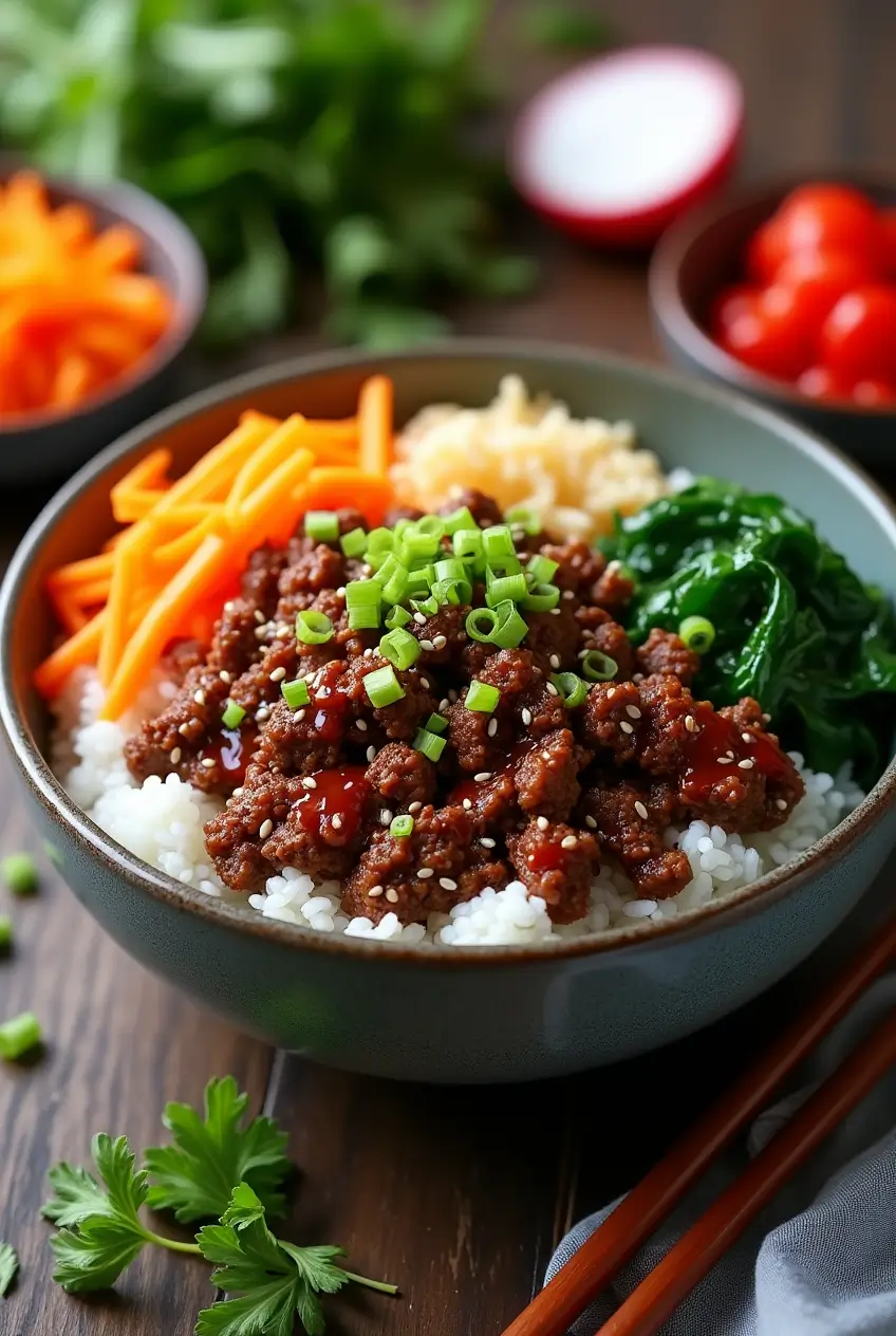 Ground Beef Bowl