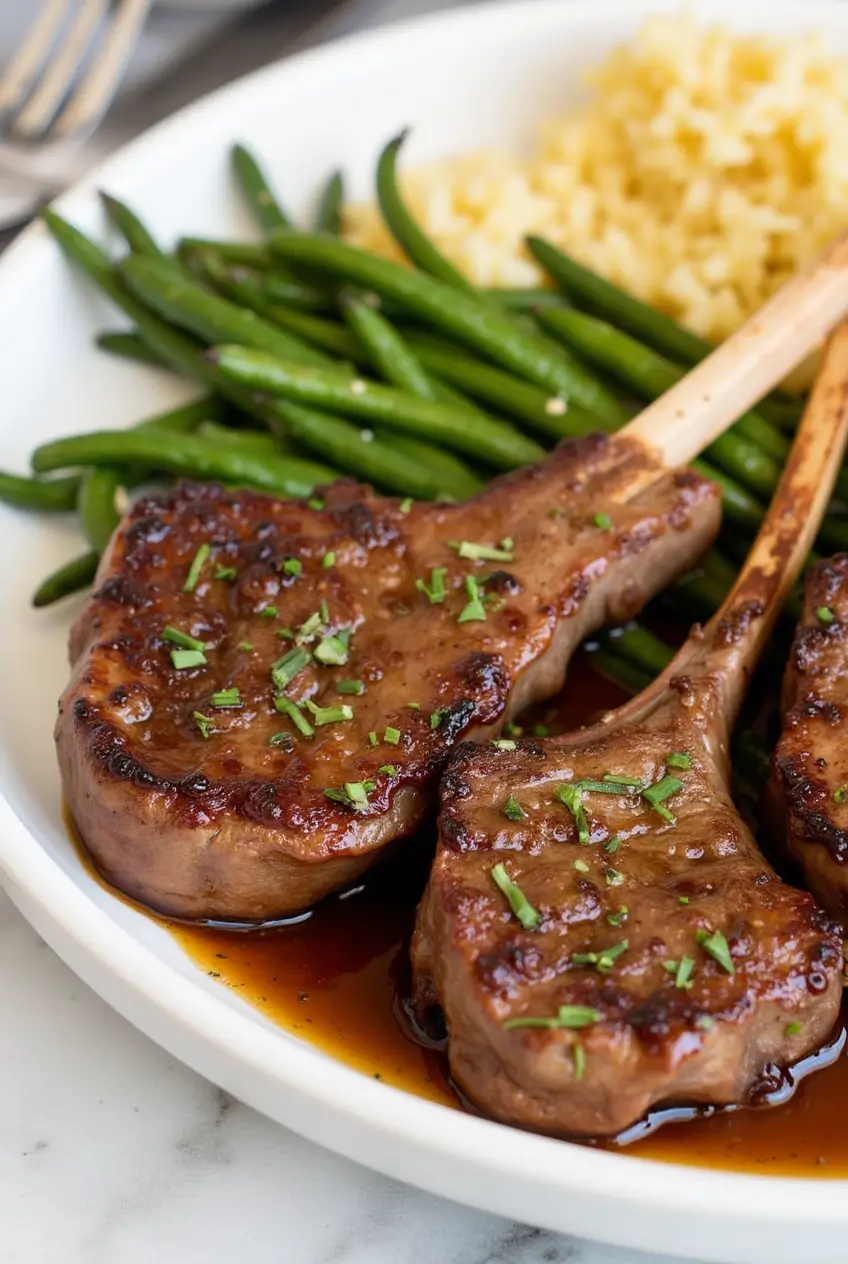 Pan Seared Lamb Chops