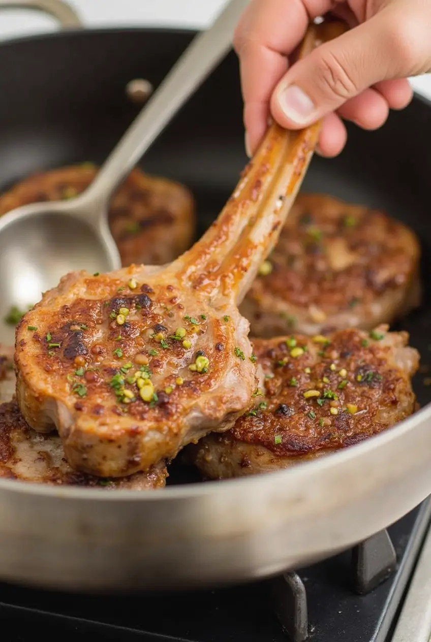 Pan Seared Lamb Chops