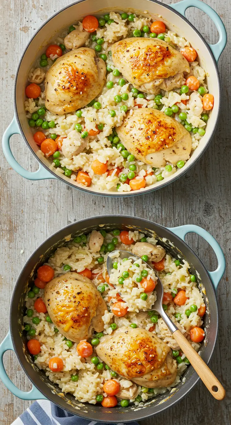 Creamy Ranch Chicken and Rice