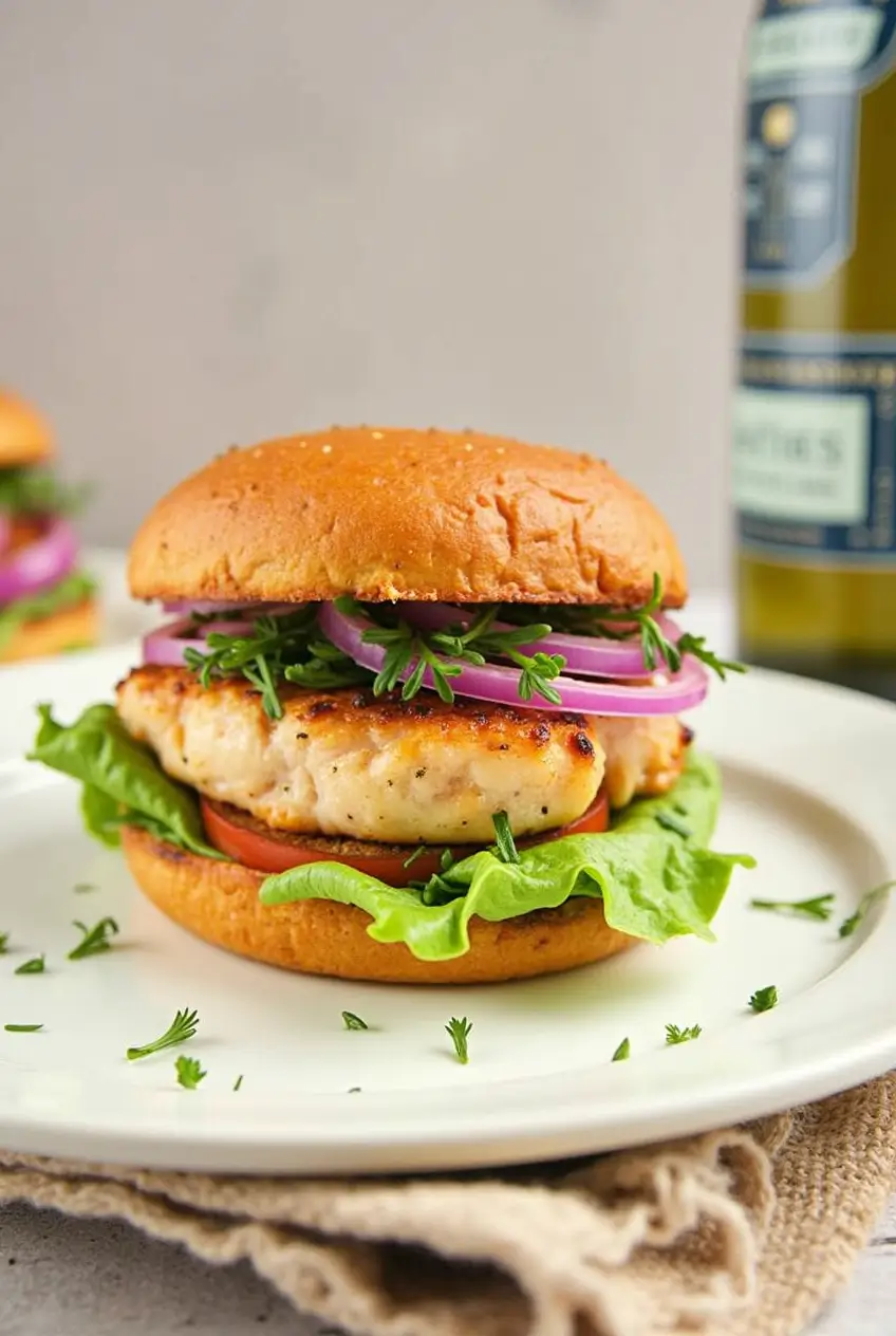 Salmon Burgers