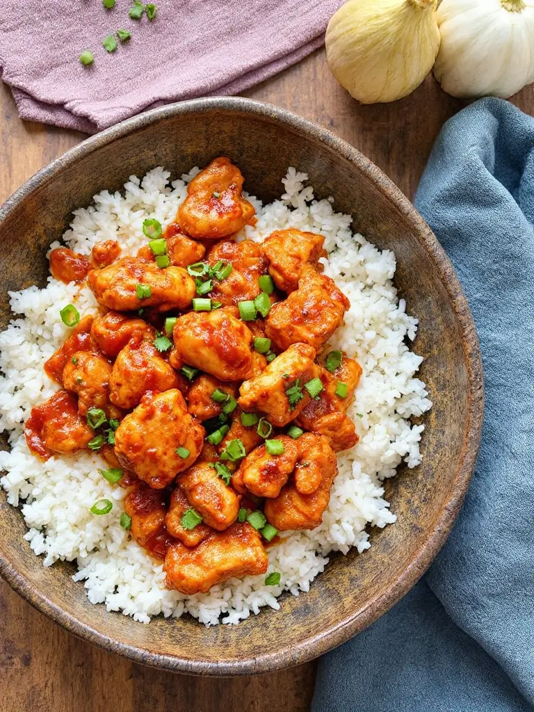 Sweet and Spicy Chicken