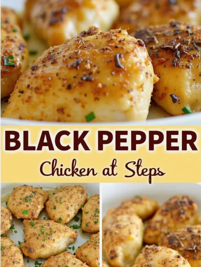 Black Pepper Chicken