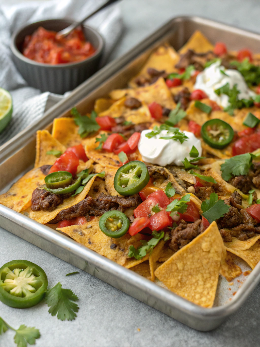 Sheet Pan Nachos