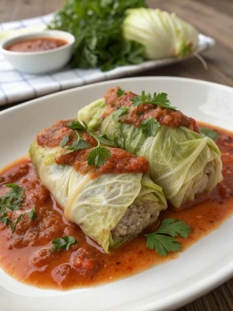 Unstuffed Cabbage Roll