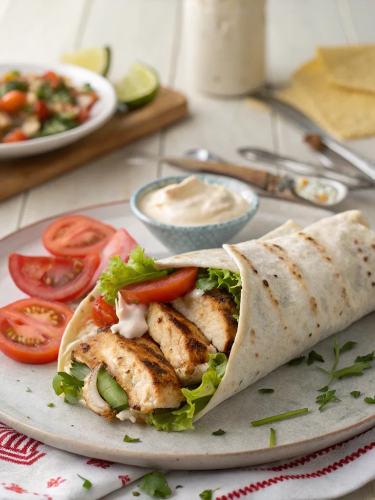Chicken wrap recipes